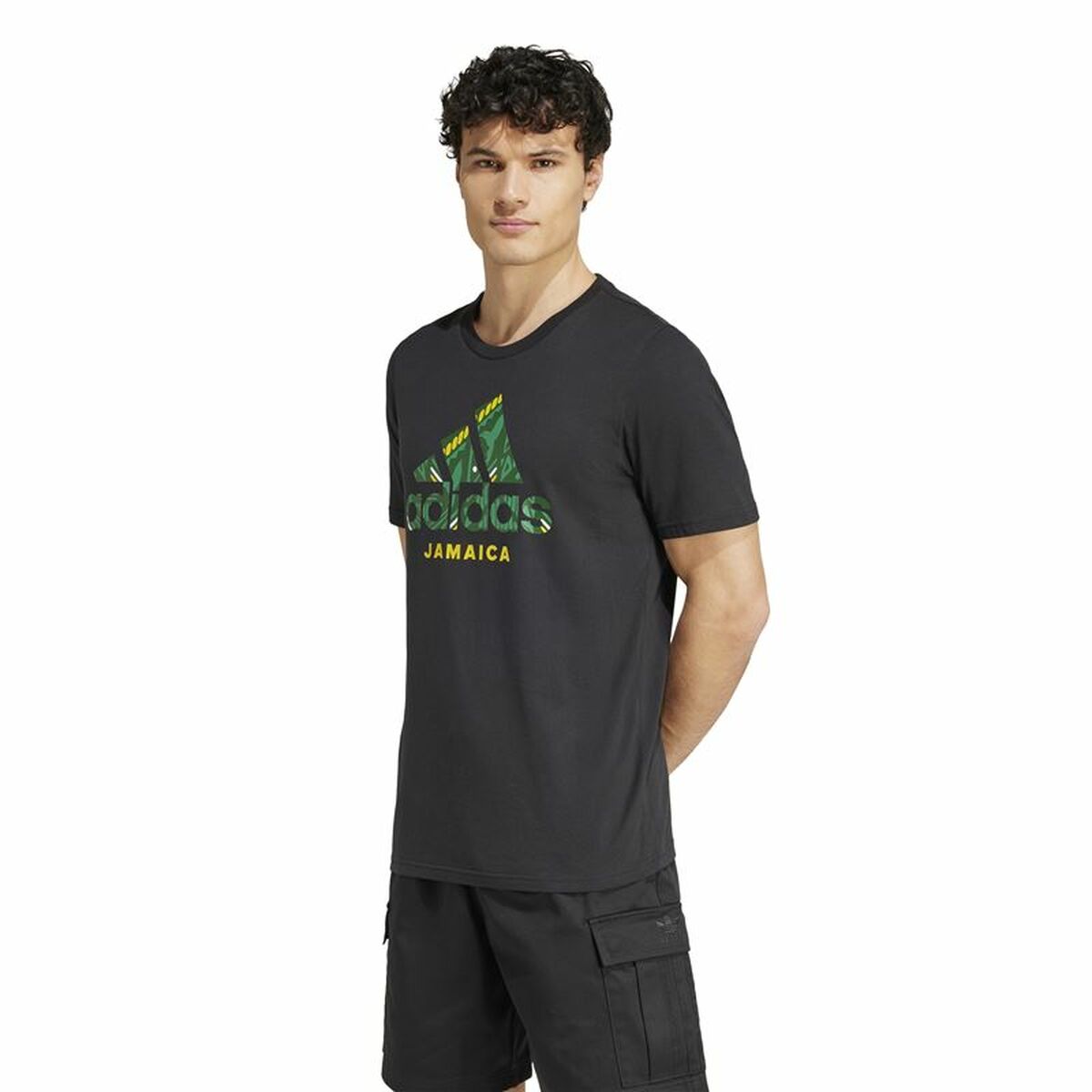 Football T-Shirt Adidas Jamaica Seasonal Graphic Blue