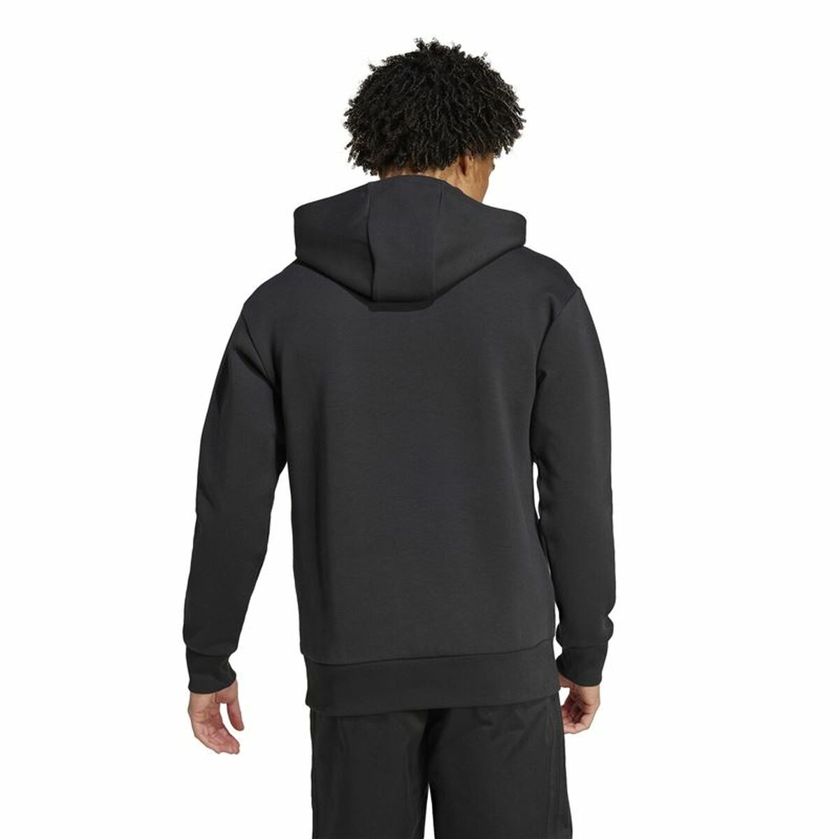Men’s Hoodie Adidas Jamaica Seasonal Doubleknit Black